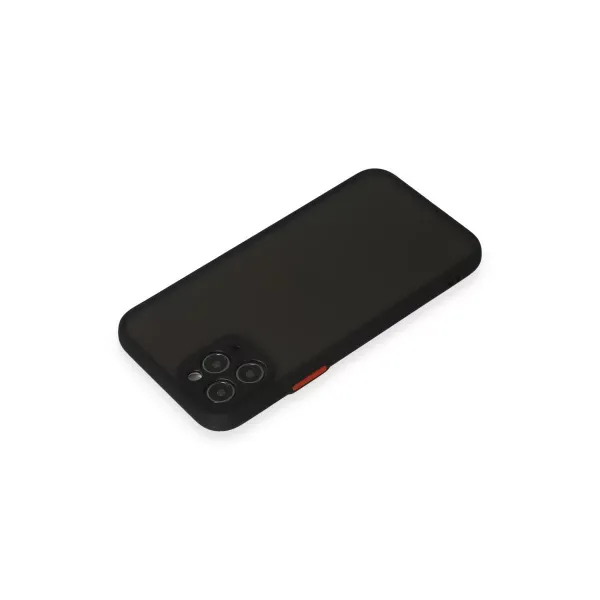 Apple İphone 11 Pro Kılıf Montreal Silikon Kapak - Siyah