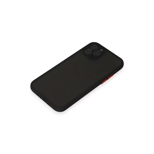 Apple İphone 11 Pro Kılıf Montreal Silikon Kapak - Siyah