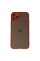 Apple İphone 11 Pro Kılıf Montreal Silikon Kapak - Kırmızı