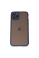 Apple İphone 11 Pro Kılıf Montreal Silikon Kapak - Lacivert