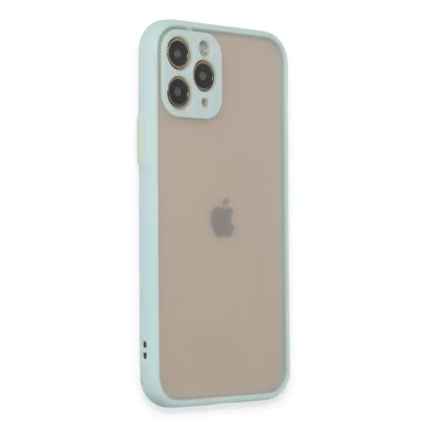 Apple İphone 11 Pro Kılıf Montreal Silikon Kapak - Turkuaz