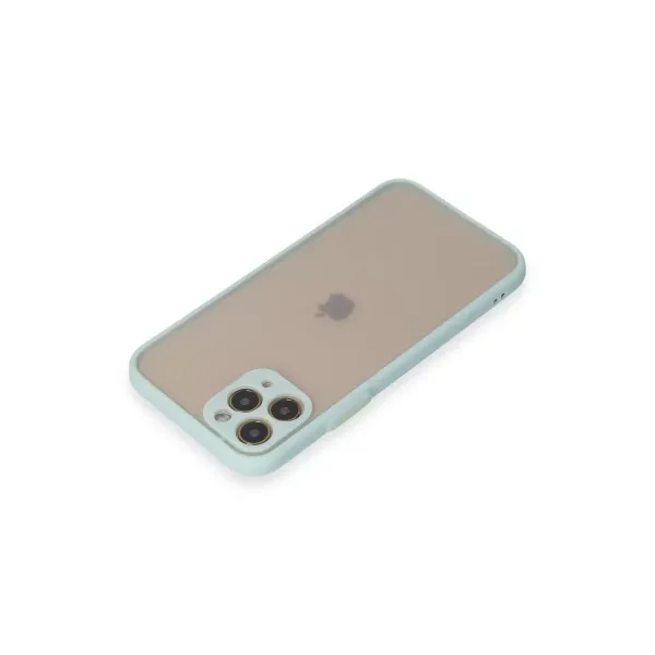 Apple İphone 11 Pro Kılıf Montreal Silikon Kapak - Turkuaz