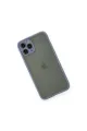 Apple İphone 11 Pro Kılıf Montreal Silikon Kapak - Gri