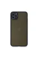 Apple İphone 11 Pro Max Kılıf Montreal Silikon Kapak - Lacivert
