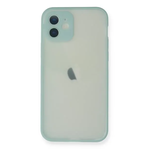 Apple İphone 11 Pro Max Kılıf Montreal Silikon Kapak - Turkuaz