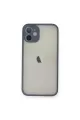 Apple İphone 11 Pro Max Kılıf Montreal Silikon Kapak - Gri