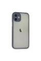Apple İphone 11 Pro Max Kılıf Montreal Silikon Kapak - Gri