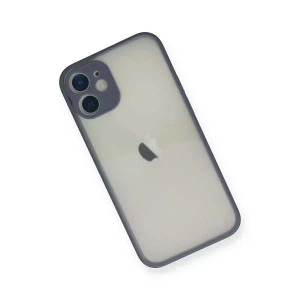 Apple İphone 11 Pro Max Kılıf Montreal Silikon Kapak - Gri