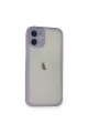 Apple İphone 11 Pro Max Kılıf Montreal Silikon Kapak - Mor