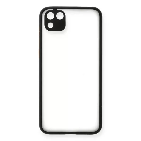 Huawei Y5p Kılıf Montreal Silikon Kapak - Siyah