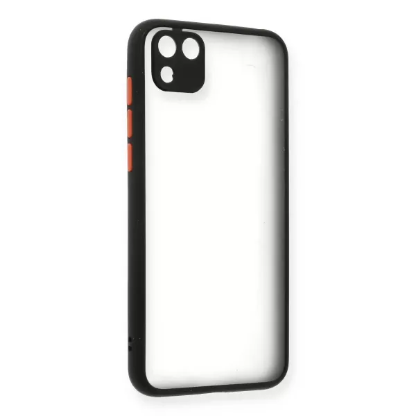Huawei Y5p Kılıf Montreal Silikon Kapak - Siyah