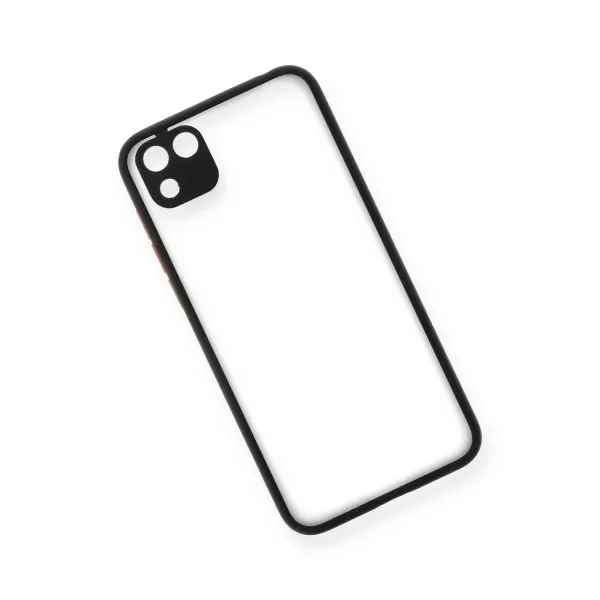 Huawei Y5p Kılıf Montreal Silikon Kapak - Siyah