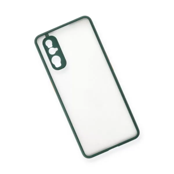 Oppo Find X2 Kılıf Montreal Silikon Kapak - Yeşil