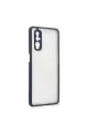 Oppo Find X2 Kılıf Montreal Silikon Kapak - Lacivert