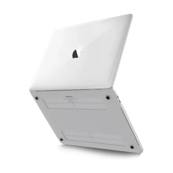 Apple Macbook Pro 13 2020 Macbook Buzlu Kapak - Şeffaf