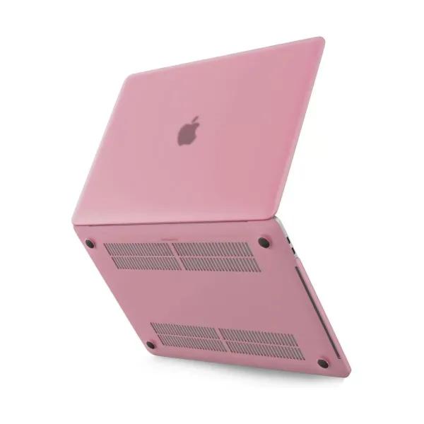 Apple Macbook Pro 13 2020 Macbook Buzlu Kapak - Pembe