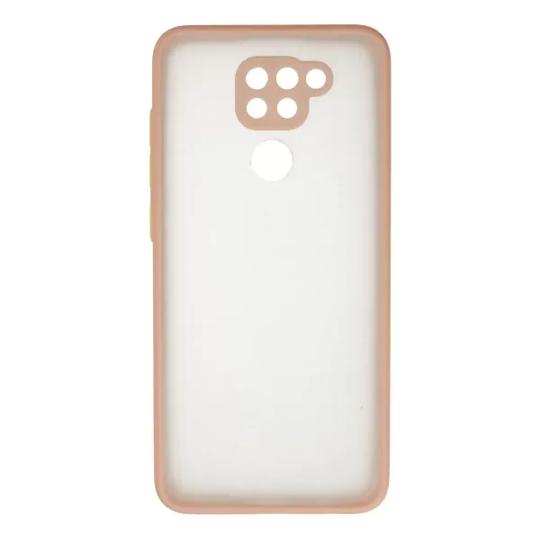 Xiaomi Redmi Note 9 Kılıf Montreal Silikon Kapak - Pembe