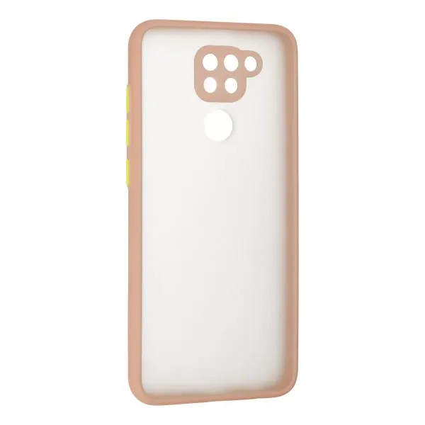 Xiaomi Redmi Note 9 Kılıf Montreal Silikon Kapak - Pembe
