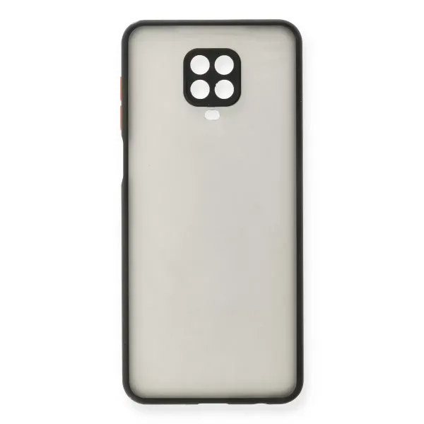 Xiaomi Redmi Note 9 Pro Kılıf Montreal Silikon Kapak - Siyah