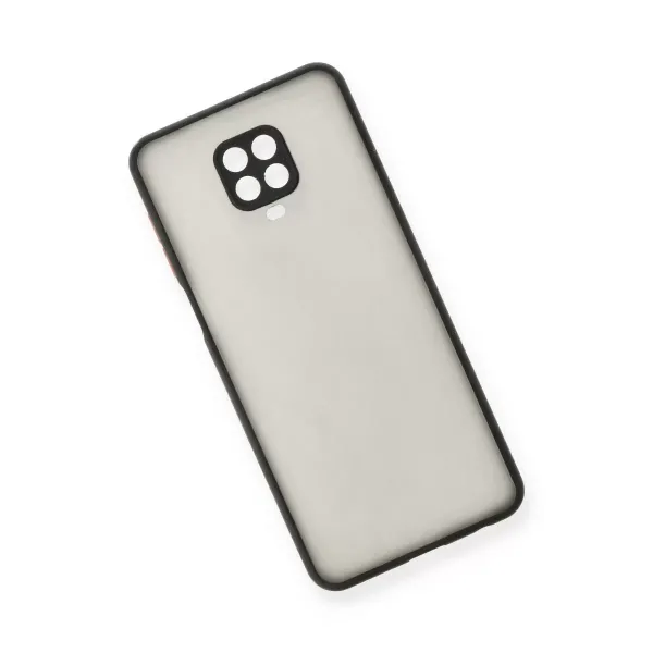 Xiaomi Redmi Note 9 Pro Kılıf Montreal Silikon Kapak - Siyah