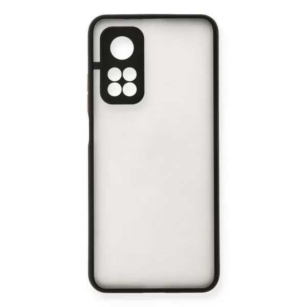 Xiaomi Mi 10t Kılıf Montreal Silikon Kapak - Siyah