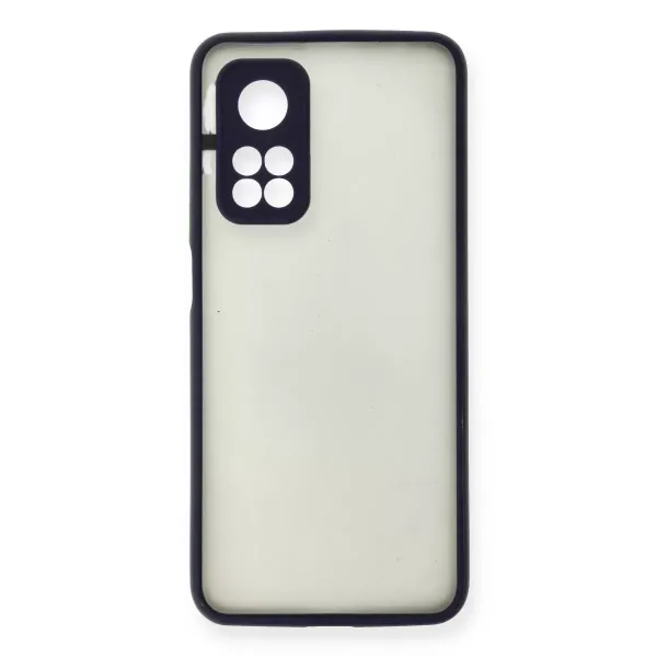 Xiaomi Mi 10t Kılıf Montreal Silikon Kapak - Lacivert