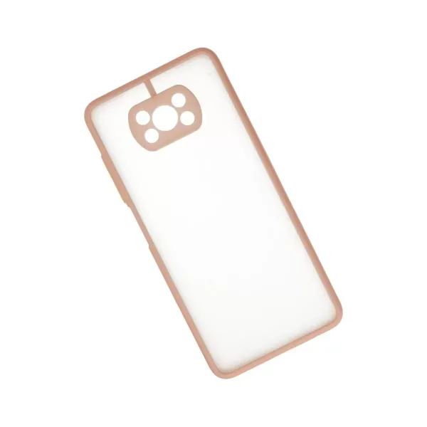Xiaomi Pocophone X3 Kılıf Montreal Silikon Kapak - Pembe
