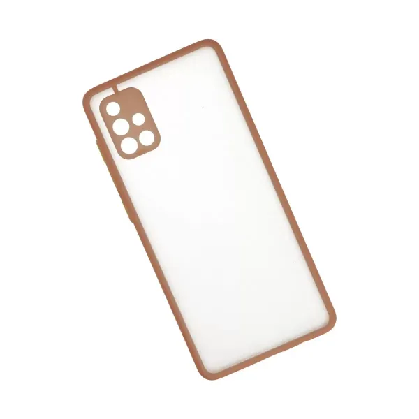 Samsung Galaxy A71 Kılıf Montreal Silikon Kapak - Pembe