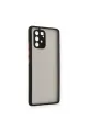 Samsung Galaxy A91 / S10 Lite Kılıf Montreal Silikon Kapak - Siyah