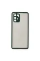 Samsung Galaxy A91 / S10 Lite Kılıf Montreal Silikon Kapak - Yeşil