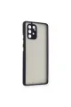 Samsung Galaxy A91 / S10 Lite Kılıf Montreal Silikon Kapak - Lacivert