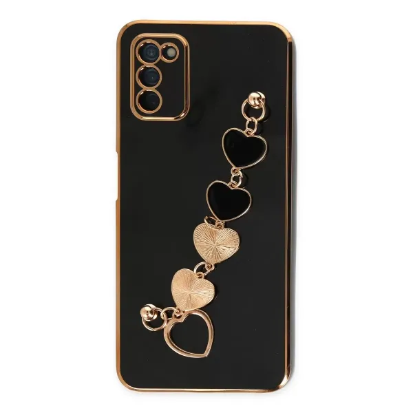 Samsung Galaxy A03s Kılıf Esila Silikon - Siyah