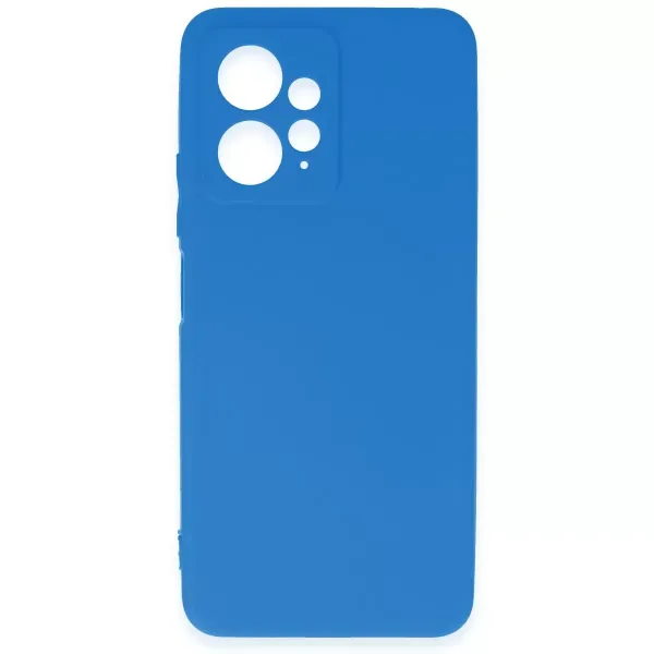 Xiaomi Redmi Note 12 4g Kılıf First Silikon - Mavi