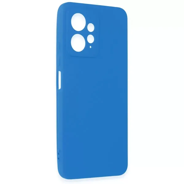 Xiaomi Redmi Note 12 4g Kılıf First Silikon - Mavi