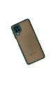 Samsung Galaxy A12 Kılıf Montreal Silikon Kapak - Yeşil