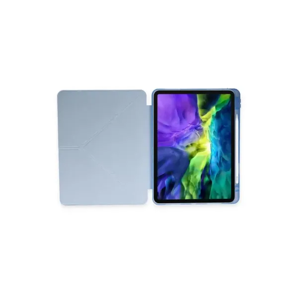 Huawei Matepad Se Kılıf Kalemlikli Mars Tablet Kılıfı - Mavi