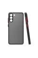 Samsung Galaxy S21 Fe Kılıf Montreal Silikon Kapak - Siyah