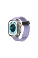 Apple Watch 38mm Kr412 Elegance Stylısh Kordon (saat Değildir) - Lila