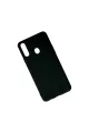 Samsung Galaxy A20s Kılıf Nano İçi Kadife Silikon - Siyah