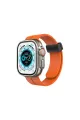 Apple Watch 42mm Kr412 Elegance Stylısh Kordon (saat Değildir) - Turuncu