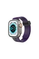 Apple Watch 42mm Kr412 Elegance Stylısh Kordon (saat Değildir) - Derin Mor