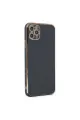 Apple İphone 11 Pro Max Kılıf Volet Silikon - Siyah