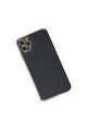 Apple İphone 11 Pro Max Kılıf Volet Silikon - Siyah