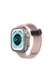 Apple Watch 42mm Kr412 Elegance Stylısh Kordon (saat Değildir) - Pudra