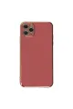 Apple İphone 11 Pro Max Kılıf Volet Silikon - Kırmızı