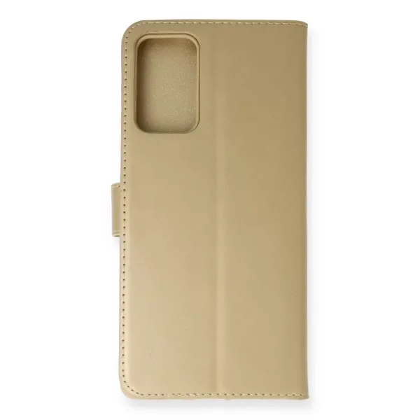 Samsung Galaxy Note 20 Kılıf Trend S Plus Kapaklı Kılıf - Gold