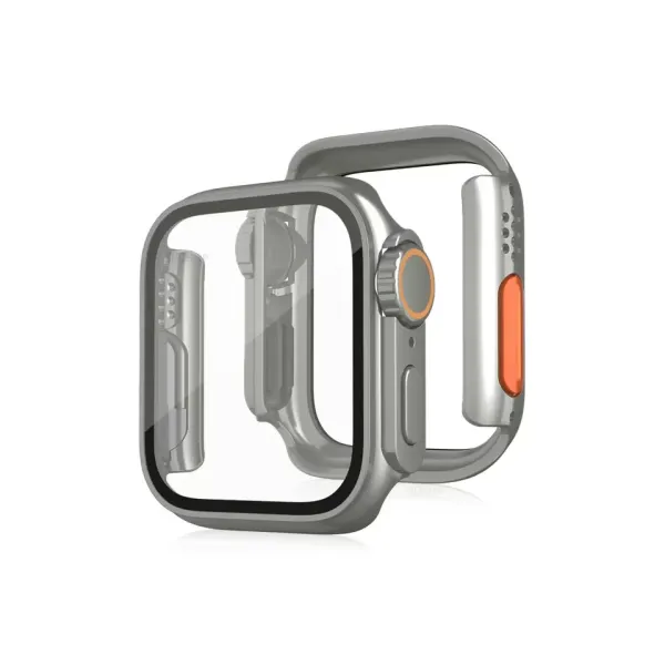 Apple Watch 40mm Watch 49mm Kasa Dönüştürücü Ve Ekran Koruyucu - Yıldız Işığı