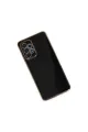 Samsung Galaxy A52 Kılıf Volet Silikon - Siyah