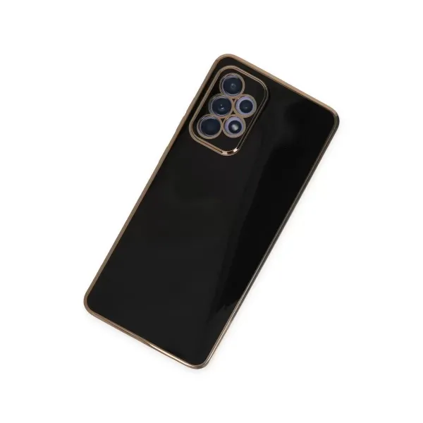 Samsung Galaxy A52 Kılıf Volet Silikon - Siyah