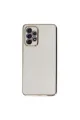 Samsung Galaxy A52 Kılıf Volet Silikon - Beyaz